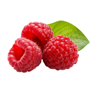 vecteezy fresh tasty raspberries isolated on transparent background 25230092